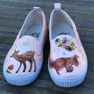 EUC Toddler Girl Boutique Sneakers 10
